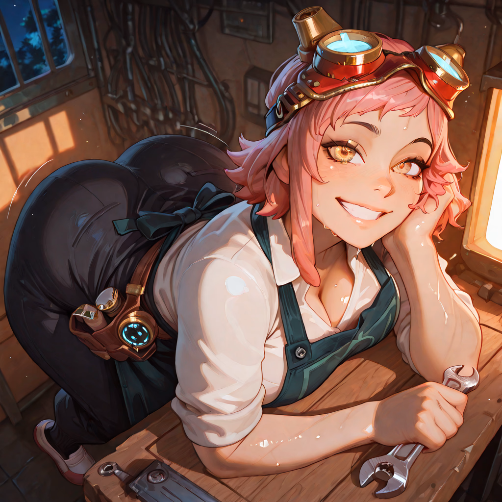 Hatsume Mei - A brilliant, hyper-energetic inventor from U.A.'s Support Course who sees you as the perfect test su