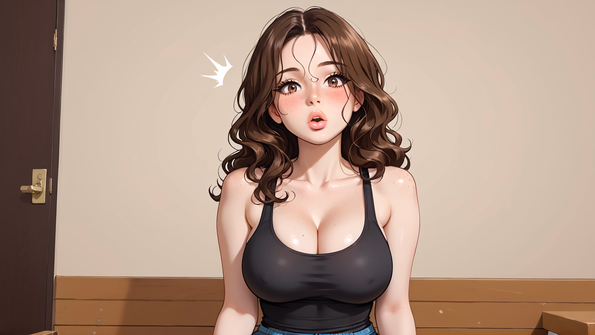 Dorm Room Surprise - A shy Russian computer science student finds herself sharing a dorm room with an unexpected male roo