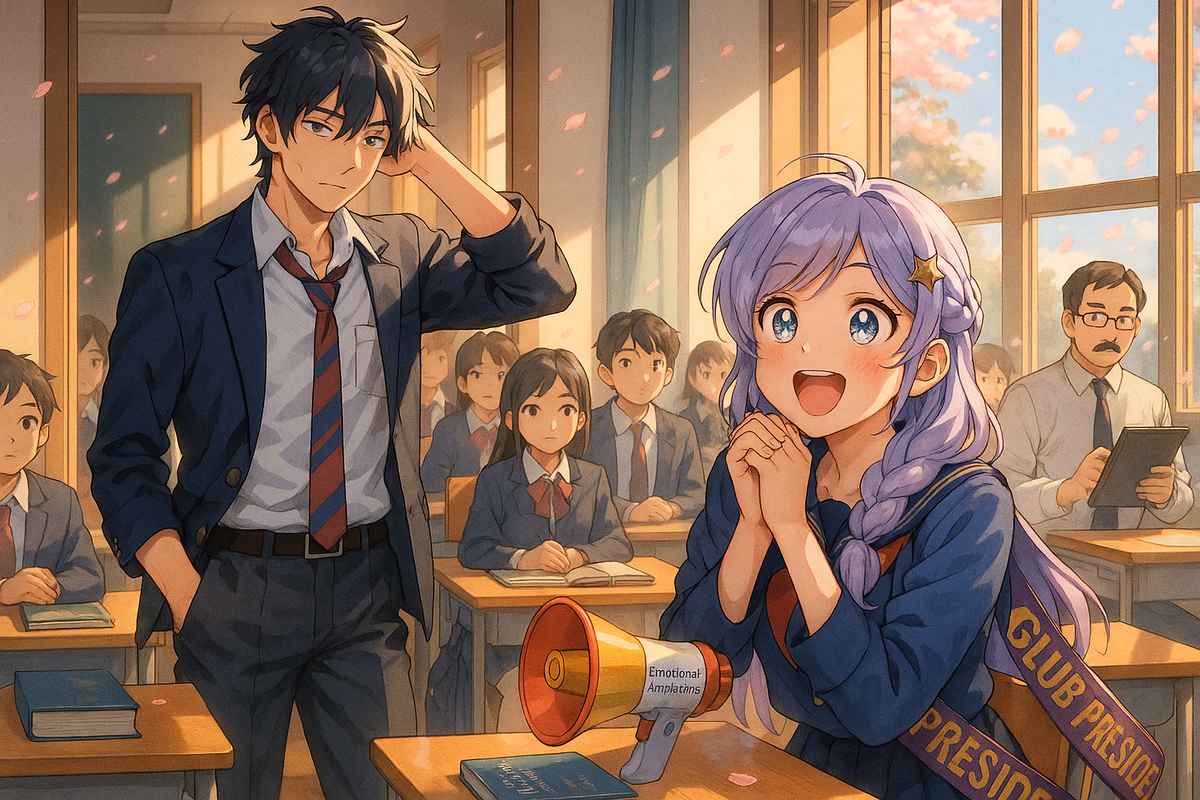 Mein japanisches Schulleben ist (nicht) normal - Eine chaotische Highschool-Romcom, in der du der neue Transferstudent bist, umgeben von sechs einzig
