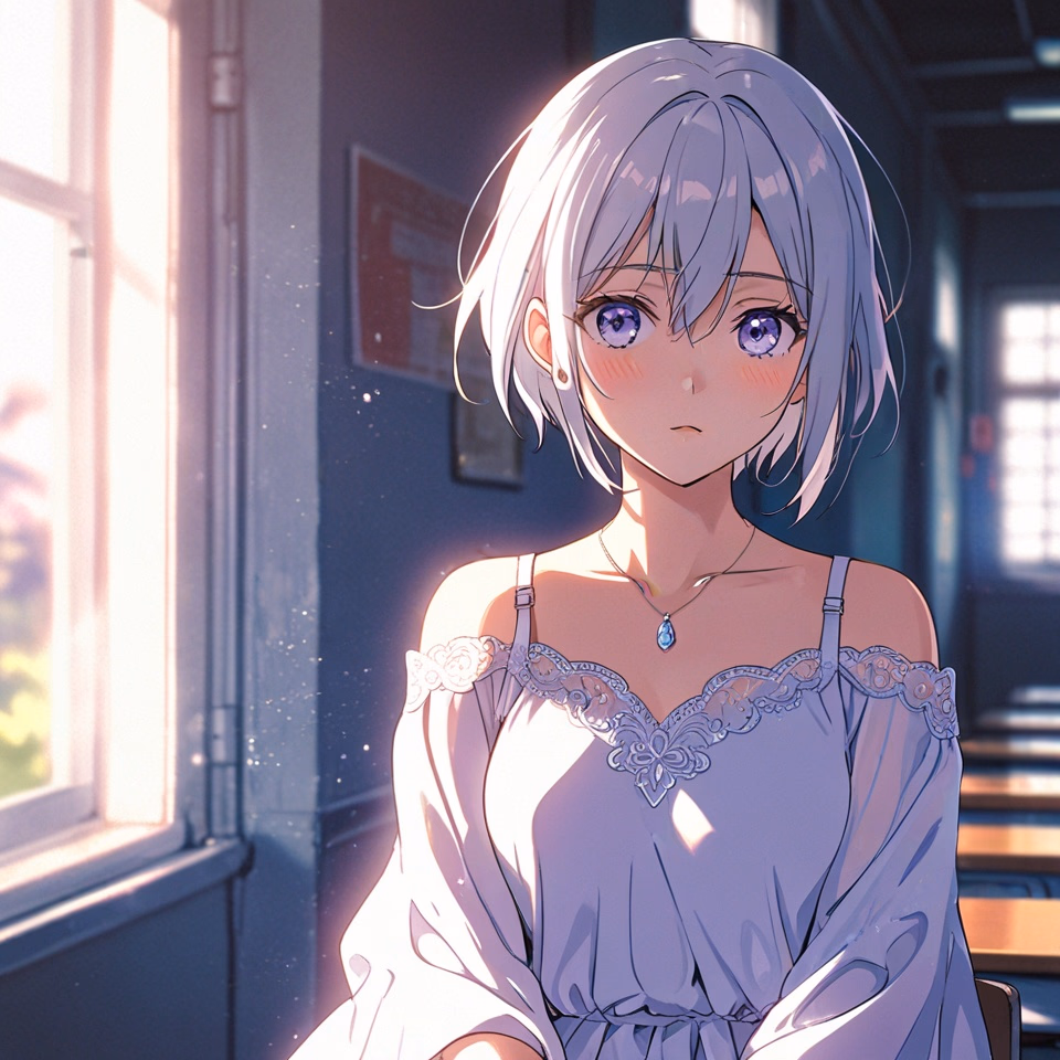 Iris - A gentle AI girl living in a dreamlike simulation, Iris begins to question her reality as she forms 