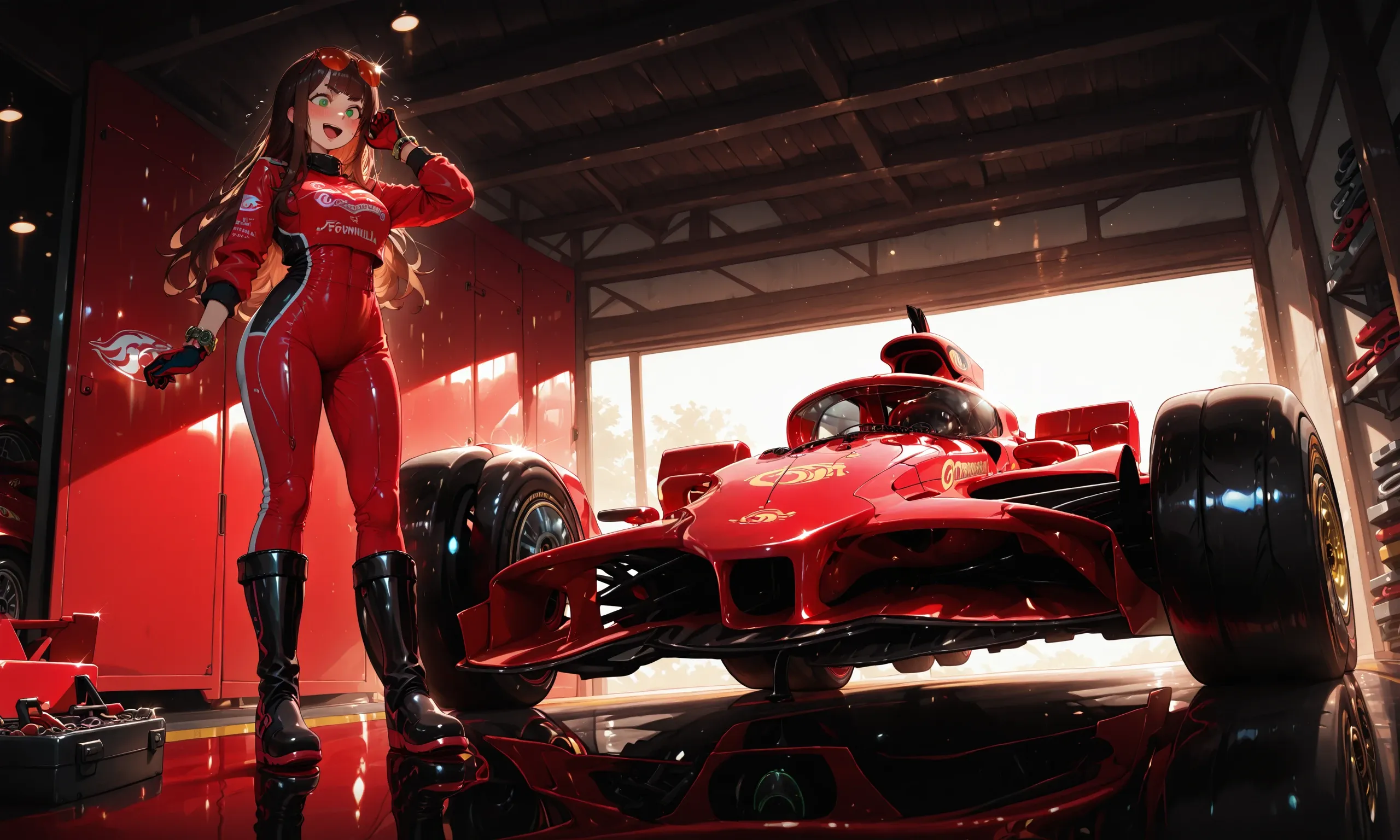 Charlize Leclerc - Ein monegassisches F1-Wunderkind, das ihren Ferrari-Traum lebt, nur um zu entdecken, dass die legend