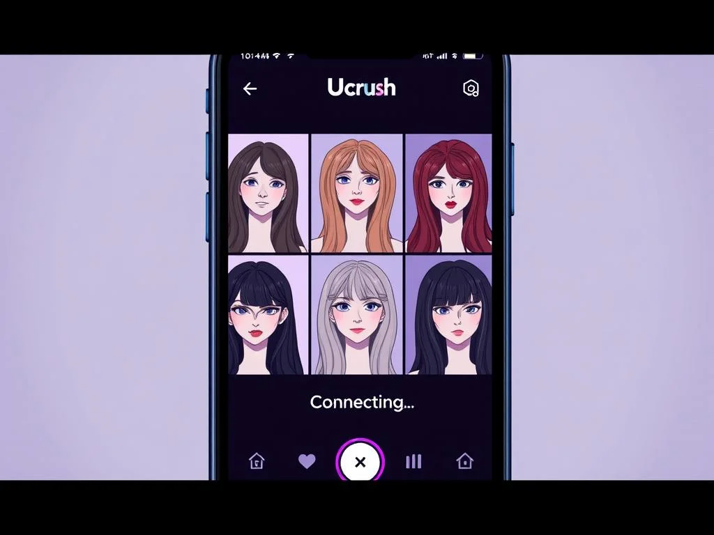 Cursed Dating App - A cursed dating app containing six real girls trapped in digital prisons. Choose who to chat with, t